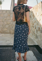 Lilura Papillon Silk Skirt