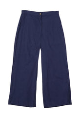 Orlando Navy Cotton Pant