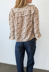 Nita Cherry Blossom Silk Top