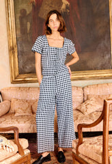 Nadia Gingham Top