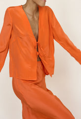 Pia Top Tomato Silk