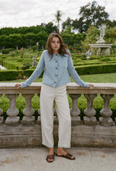 Dita Pant Ivory Silk