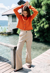 Balthazar Pant Dune Yarn-Dyed Cotton