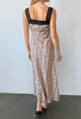 Fiore Cherry Blossom Silk Dress