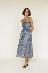 Gia Dress Floral Lurex