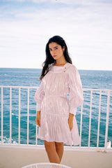 Alessandra Dress Orchid Metallic