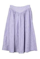 Zoe Stripe Cotton Skirt
