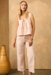 Ander Powder Cotton Top