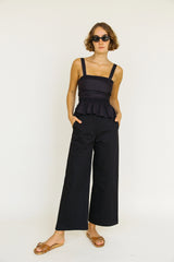 Orlando Sustainable Canvas Pant Black