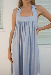 Laura Stripe Cotton Dress