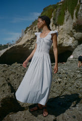 Lauretta Stripe Cotton Dress