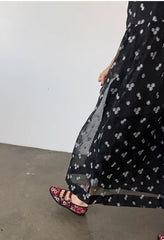 Mariella Black Organza Dress
