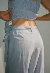 Laida Stripe Cotton Pant