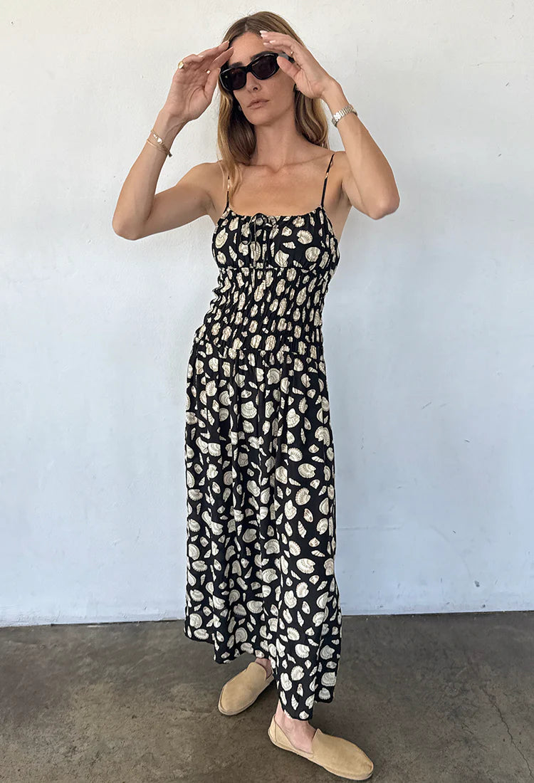 Russo Shell Print Dress