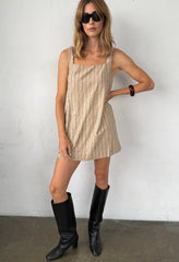 Prima Dress Dune Yarn-Dyed Cotton