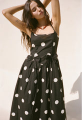 Neroni Dress Polka Dot with Bows