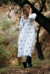 Veneto Dress Cornflower