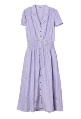Naomi Stripe Cotton Dress