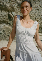 Kala Stripe Cotton Dress