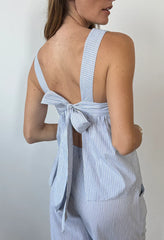 Javi Stripe Cotton Top