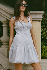 Kala Stripe Cotton Dress