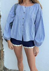 Anaia Stripe Cotton Top
