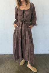 Noro Dress Stained Glass Print Cotton Voile