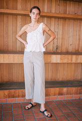 Fia Top White Cotton