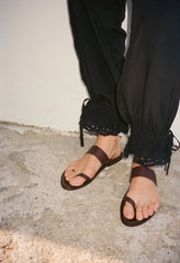 Pauli Black Silk Pant