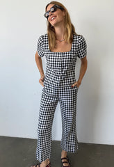 Nadia Gingham Top
