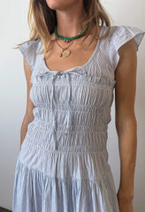 Lauretta Stripe Cotton Dress