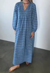 Mira Palma Cotton Voile Caftan