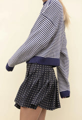 Nonno Sweater Navy/Ivory