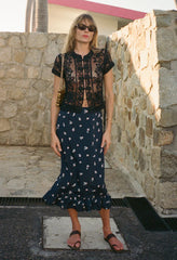 Lilura Papillon Silk Skirt