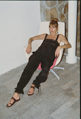 Euri Black Silk Top