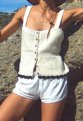 Iren Ivory Knit Top