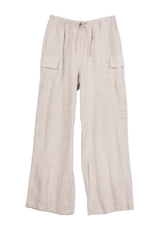 Marceau Oatmeal Linen Pant