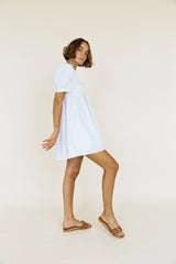 Ischia Dress White Washed Cotton